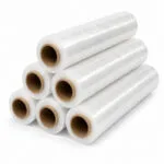 23 micron clear stretch film, standard core roll