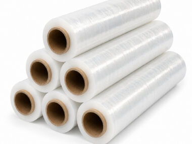 23μ Clear Stretch Film (Standard Core) – 400mm, 6 Rolls Per Box