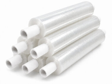 23μ Clear Stretch Film (Extended Core) – 400mm, 6 Rolls Per Box